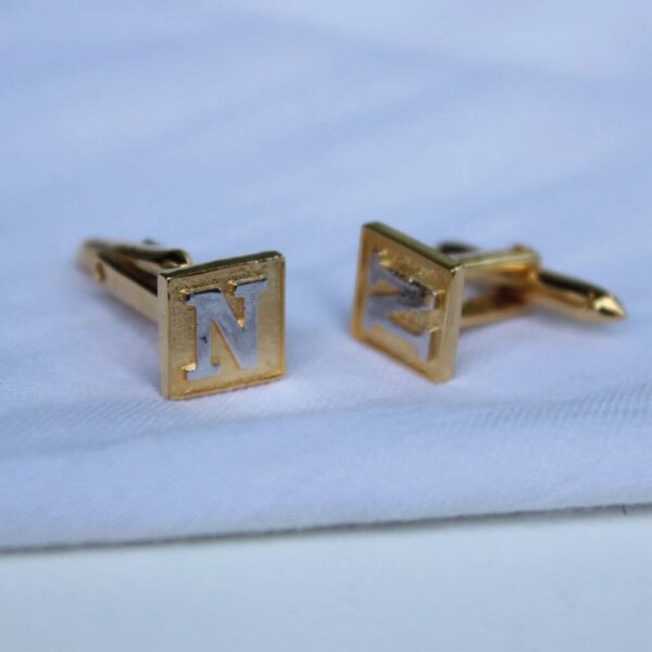 N initial cufflinks